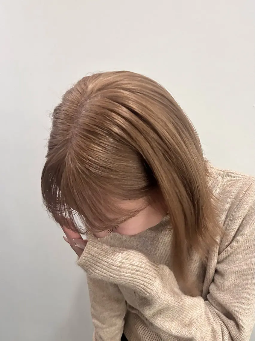 ブリーチ応援🎌 ケアブリーチ＋カラー＋トリートメント(シャンプーブロー込み)の写真