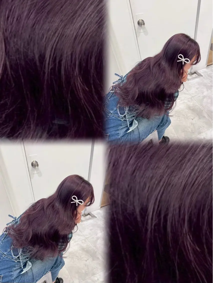 カラー Ma2Ri /ゆるふわ暖色カラーのヘアスタイル