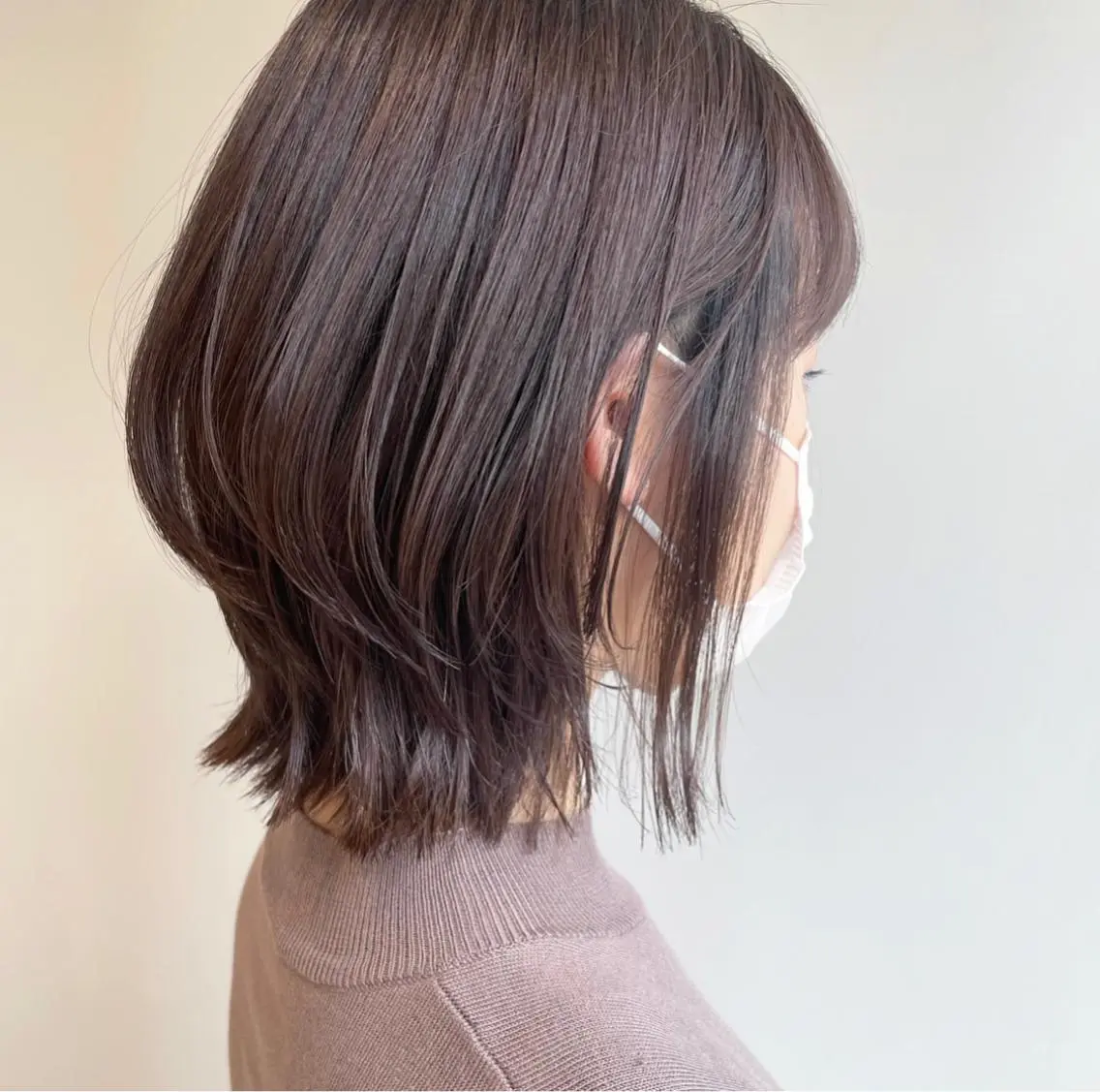 ショート カラー 山口 莉奈のヘアスタイル