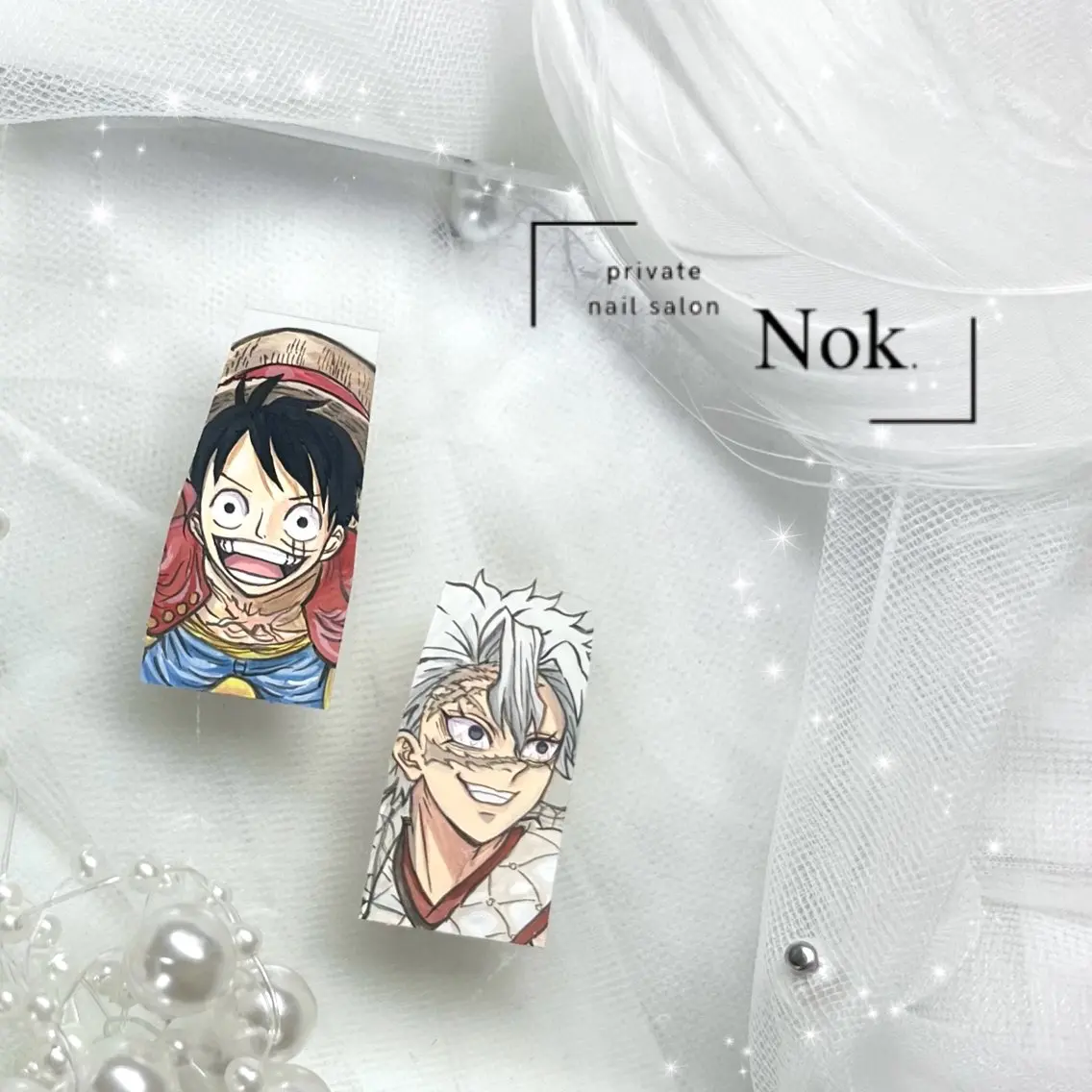 ネイル ハンドネイル 池袋痛ネイル Nok. 渡辺のネイルデザイン
