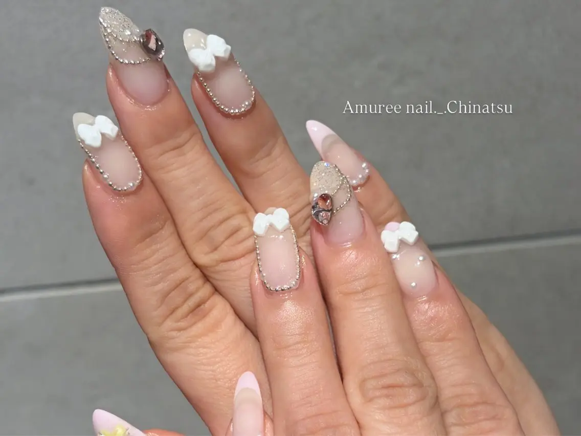 ネイル ハンドネイル Amuree._. Chinatsuのネイルデザイン