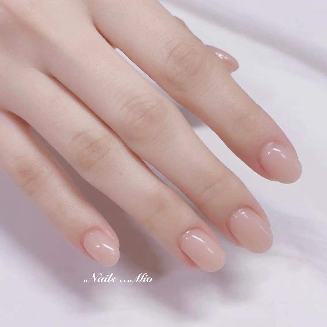 ネイル ワンカラーネイル .Nails Mio 赤羽西ネイルサロンのネイルデザイン