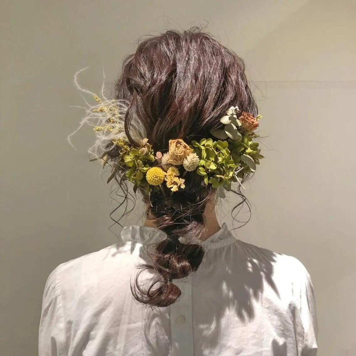 ミディアム カラー パーマ ヘアアレンジ メンズ キッズ ネイル マツエク・マツパ モリモト サナのヘアスタイル