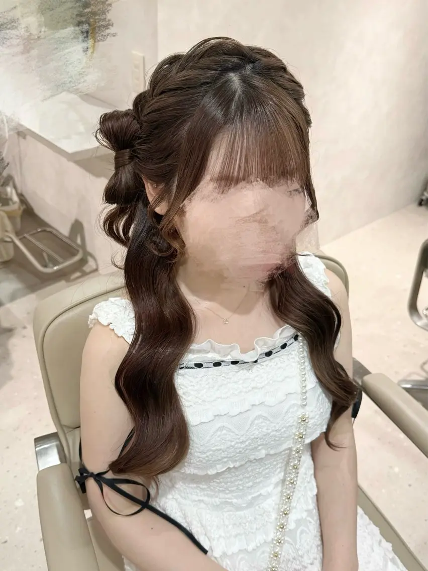 ヘアアレンジ ヘアセット セットサロンCURE 🩵あんみのその他イメージ