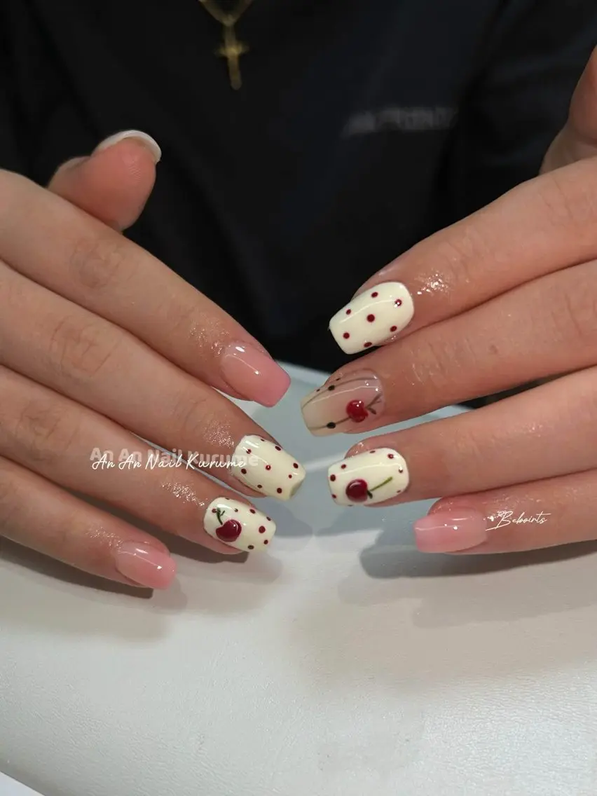 ネイル AN AN NAILKURUMEのネイルデザイン