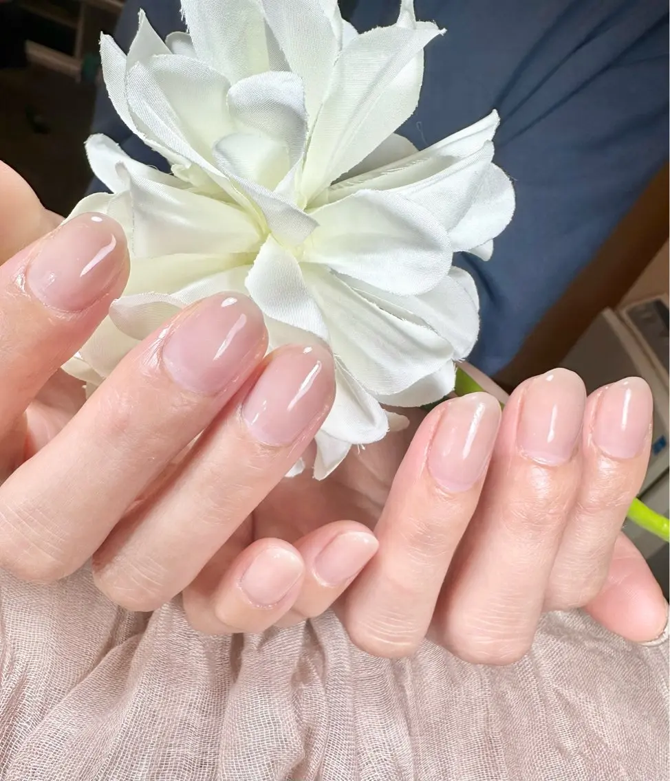 ネイル ワンカラーネイル abuuuuu nailsのネイルデザイン
