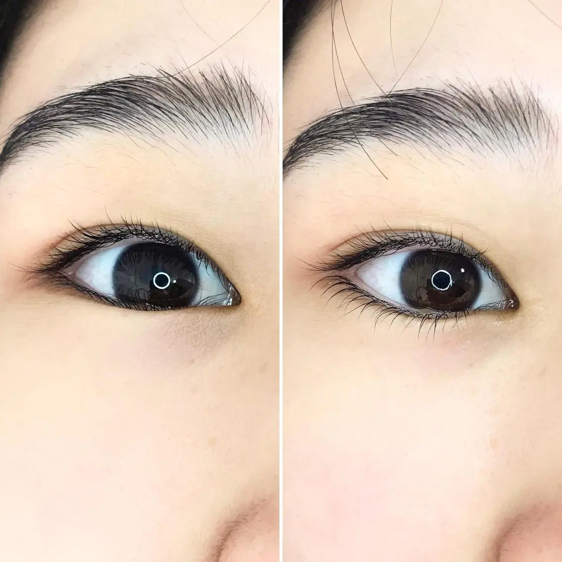 下まつ毛カール(ラッシュリフト)の写真