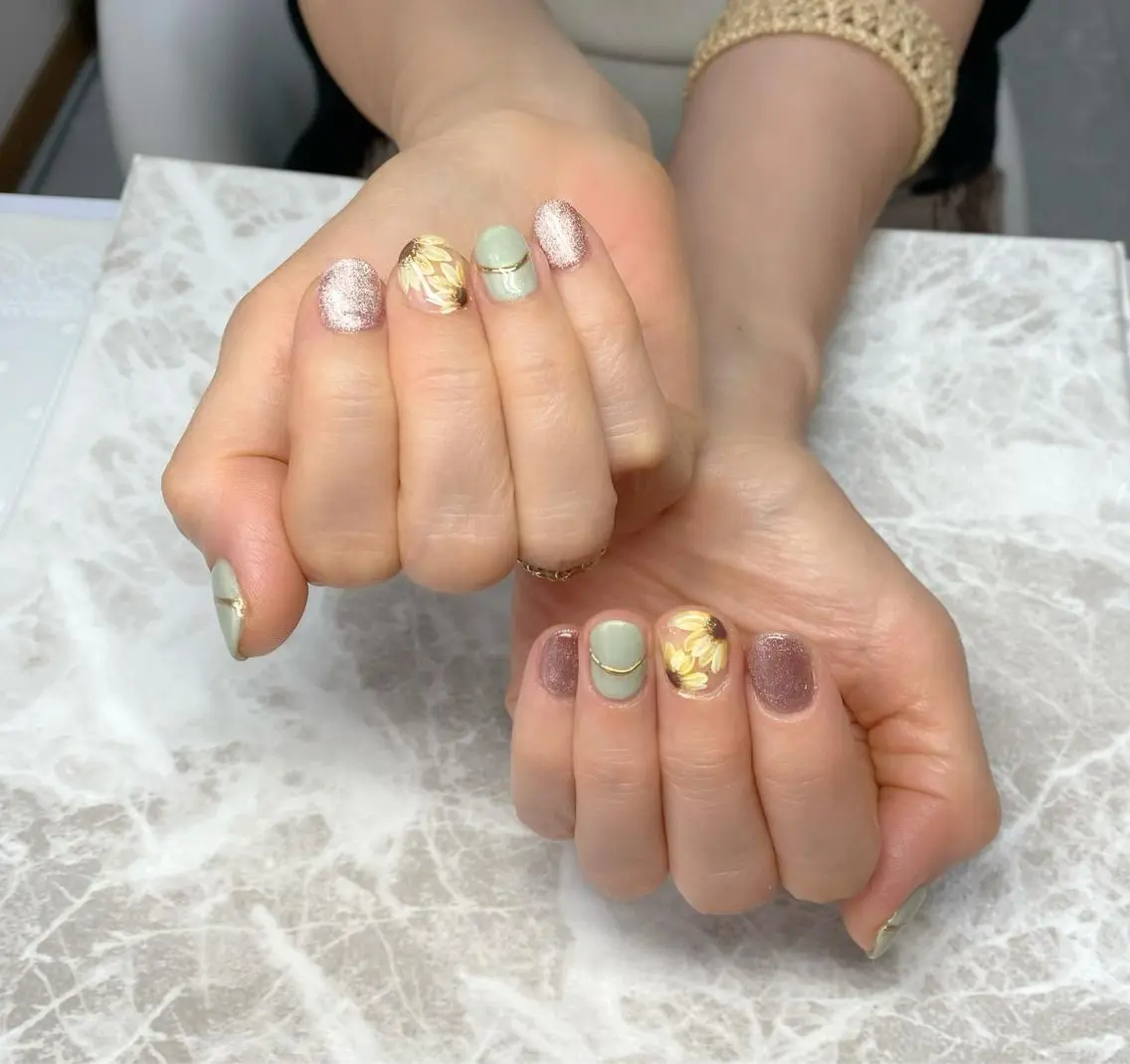 ネイル ハンドネイル ゆぴねいる yupinailのネイルデザイン