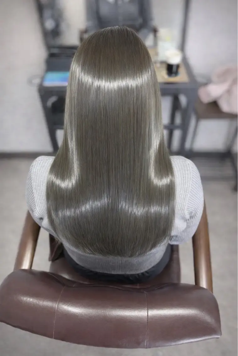 カット＋髪質改善ストレート&トリートメントの写真