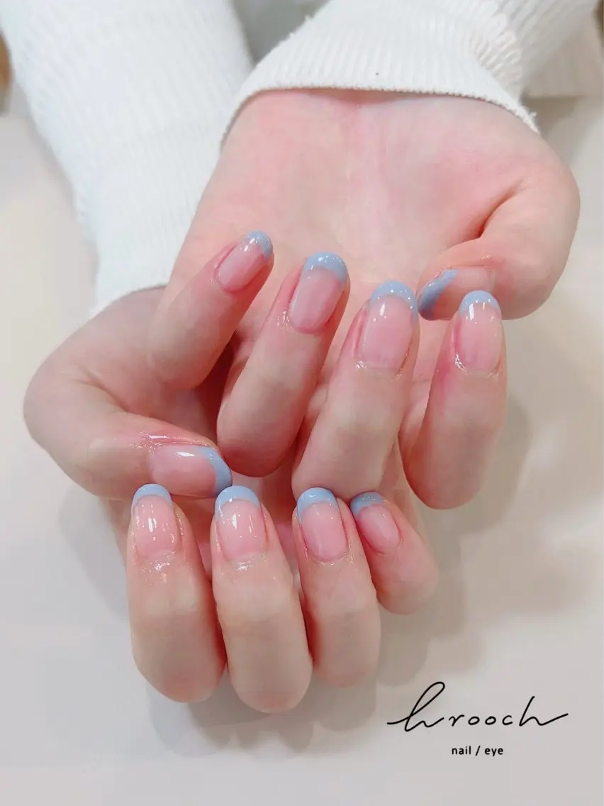 フレンチ🍩パラジェルベース使用【オフなし・ケア込み】の写真