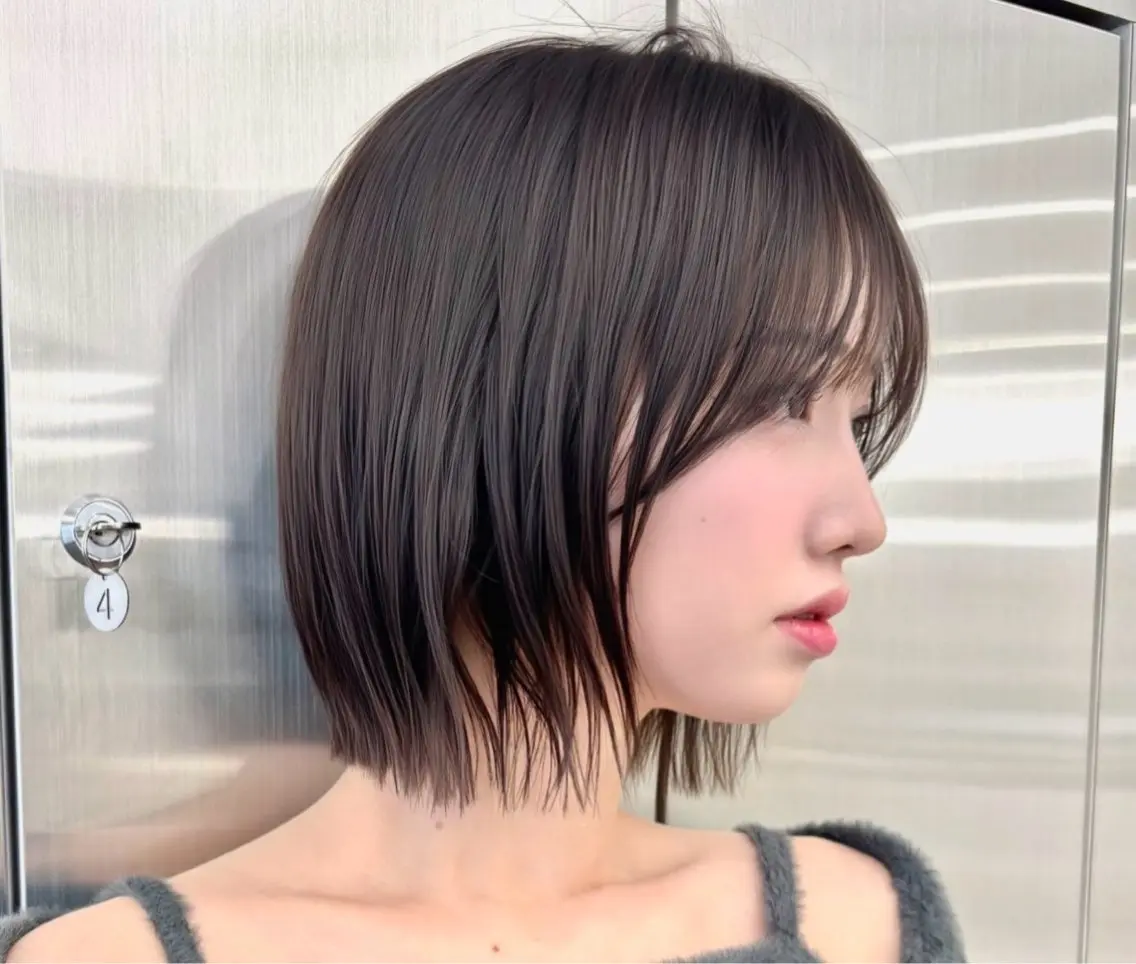 ミディアム トリートメント レイヤー・カット モデル・こうたのヘアスタイル