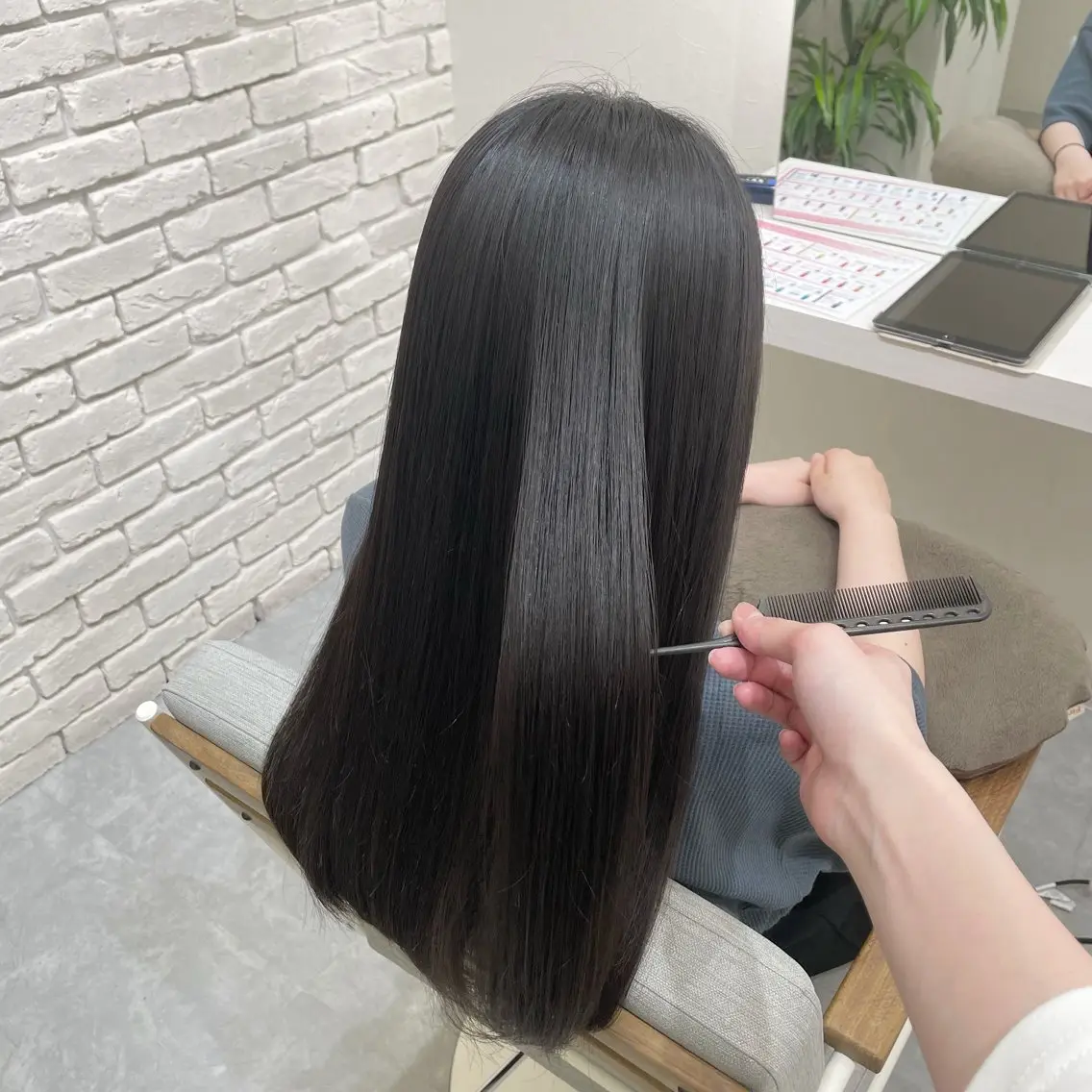 ロング 髪質改善 トリートメント カット トリートメント 髪質改善&ヘアケア /菊池琉那のヘアスタイル