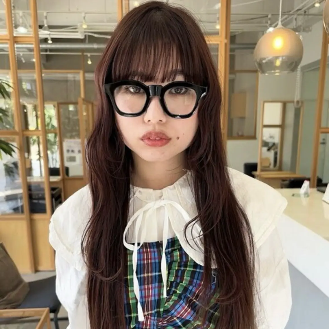 ロング FERIA fam 北千里のヘアスタイル