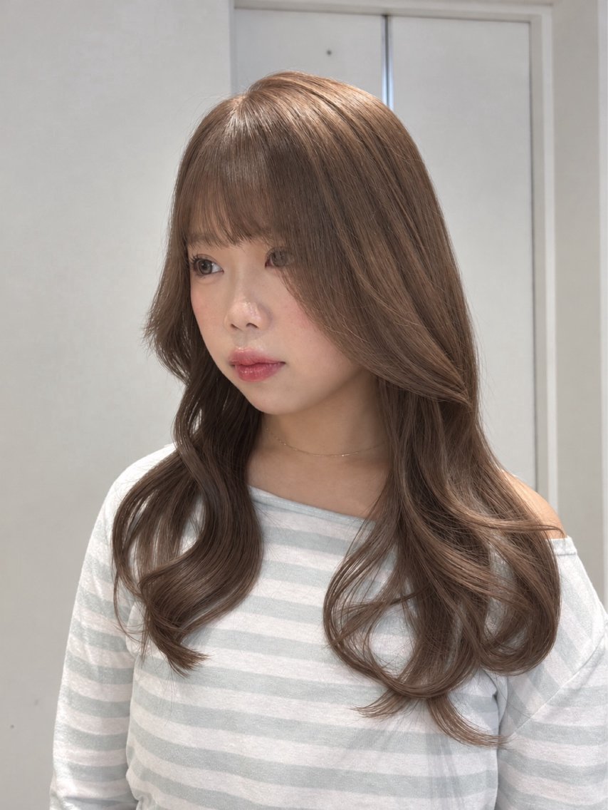 カラー ヘアカラー ベージュ/多幸感 カラーmomo🍀のヘアスタイル