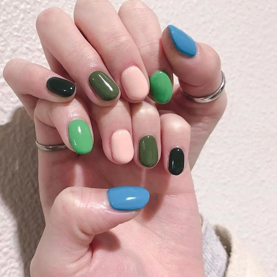 ネイル ハンドネイル フットネイル kichi・: *のネイルデザイン