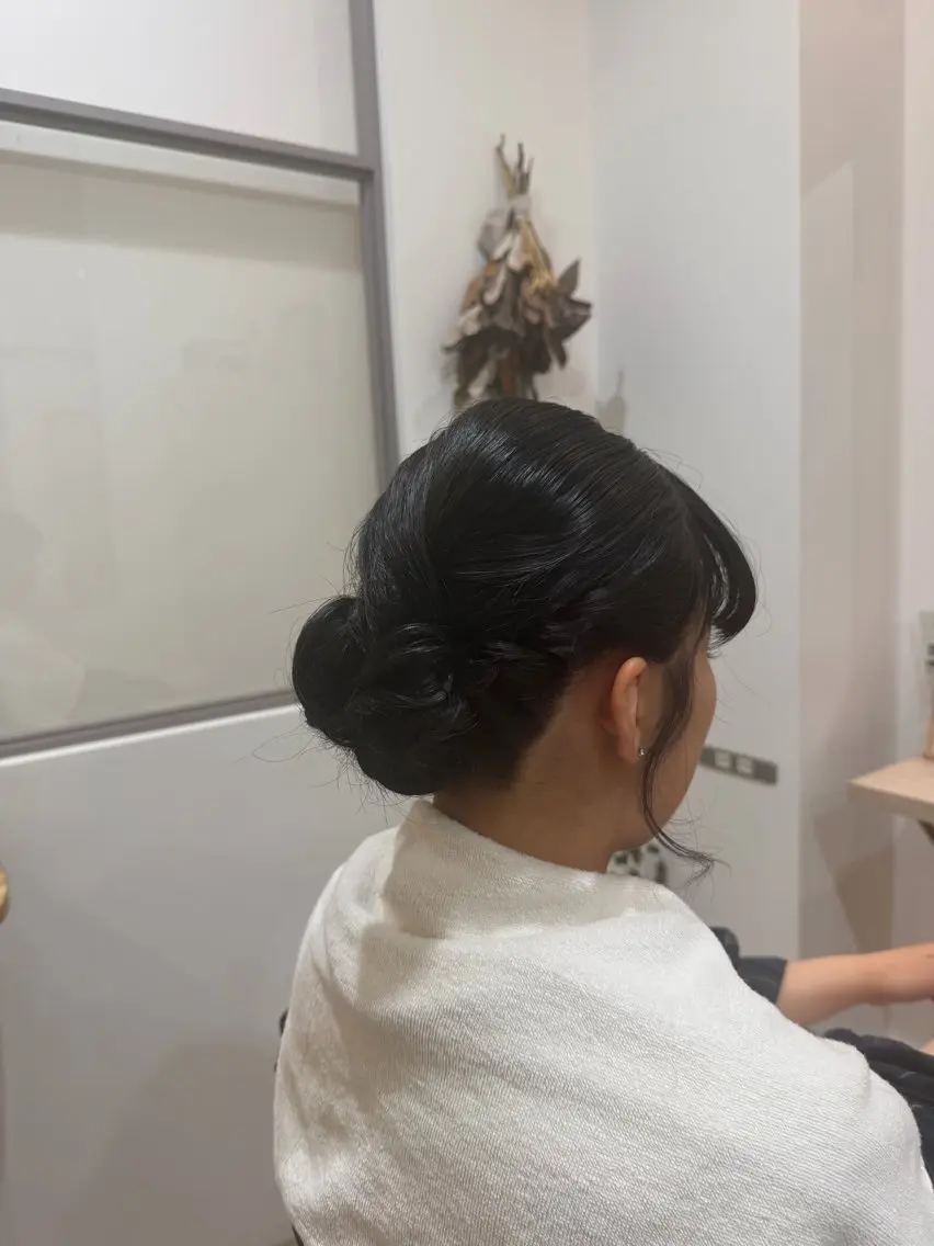 ヘアアレンジ ヘアセット 清水佳緖 ShimizuKaoのヘアスタイル