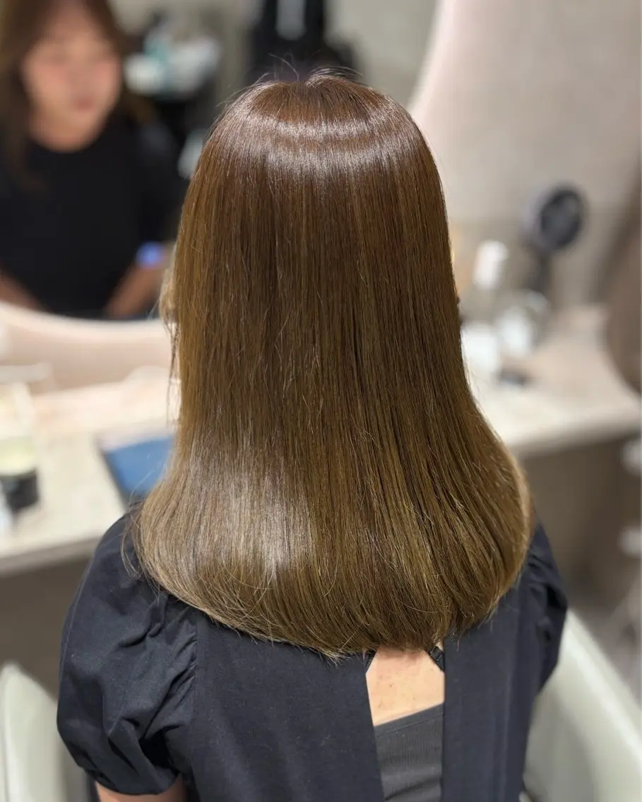 セミロング カラー 川崎のカラー職人🥣 kentaのヘアスタイル
