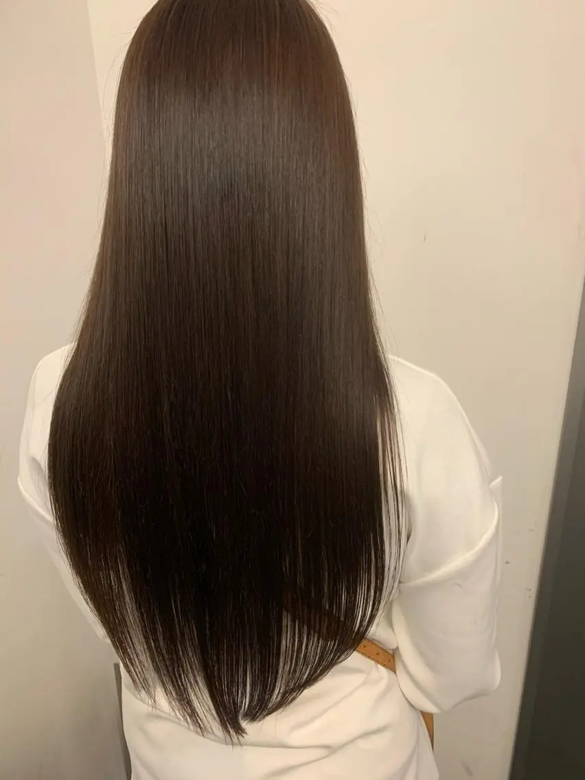 🏆🧚【髪質改善💛】TOKIO縮毛矯正＋カット✂️＋艶カラー🎨＋ ￥18500🧚の写真