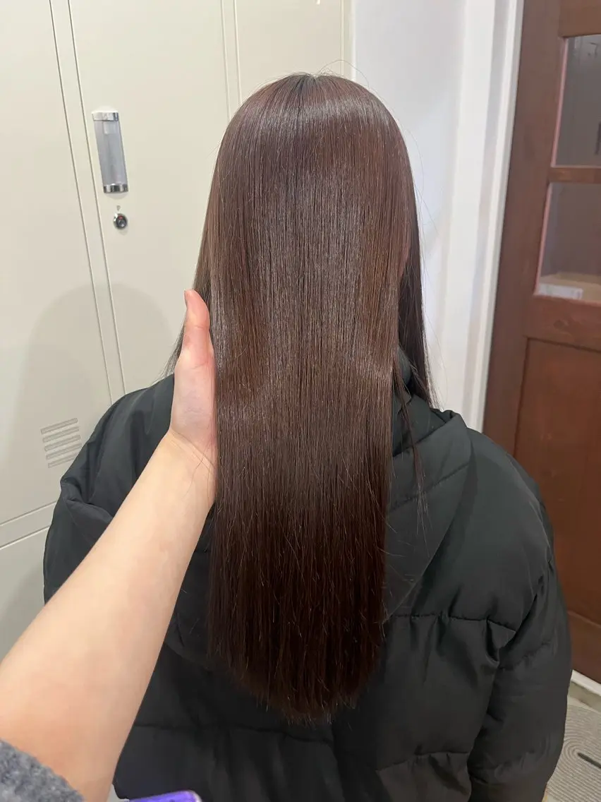 ロング カラー Sanaダブルカラー ✨️パルコ徒歩1分のヘアスタイル