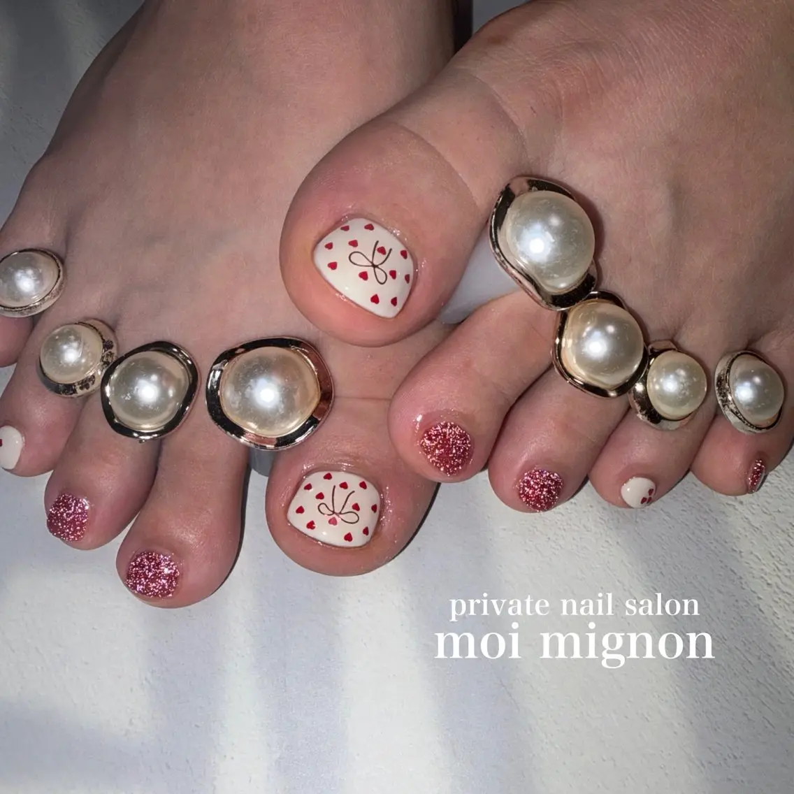 ネイル フットネイル nailist Aki♡のネイルデザイン