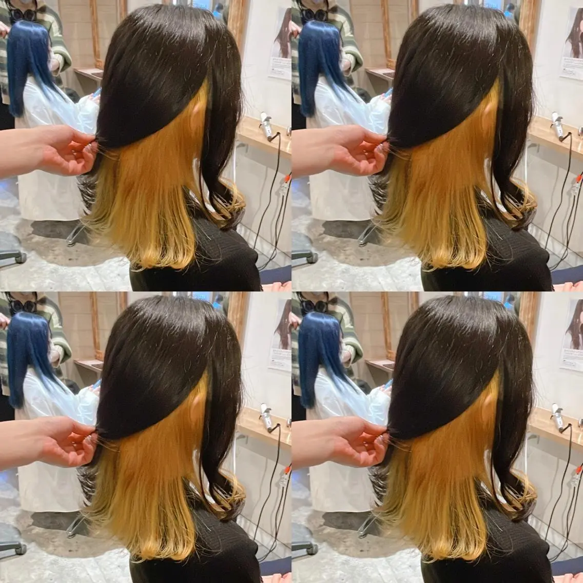 ミディアム カラー Minami. 🩵 再現性特化ヘアのヘアスタイル