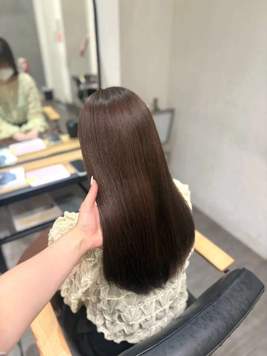 ロング カラー ベージュカラー ヘアカラー cocotteひな /カラーモデル🌼のヘアスタイル