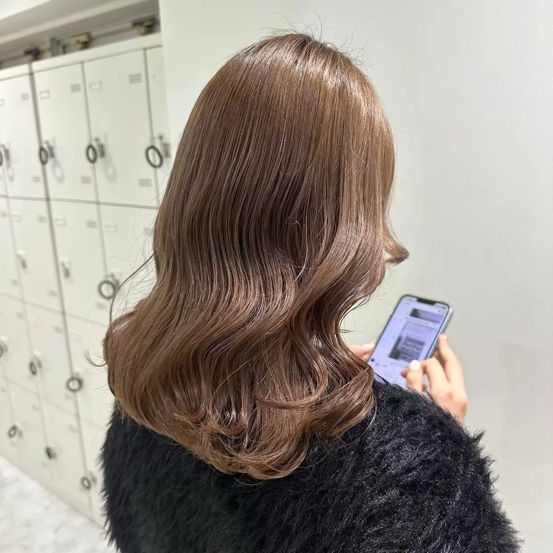 ロング カラー ベージュカラー ブリーチ 透明感カラー ダブルカラー ピンクカラー ヘアカラー ダブルカラー/🐻 ベージュ/ピンクのヘアスタイル