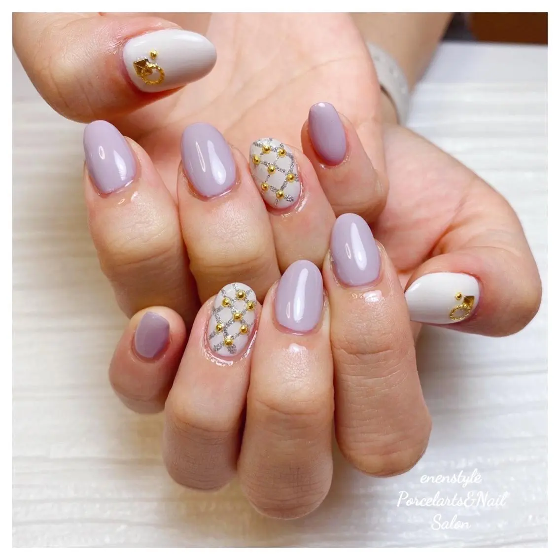 ショート ネイル 🐾enen style 🐾のネイルデザイン