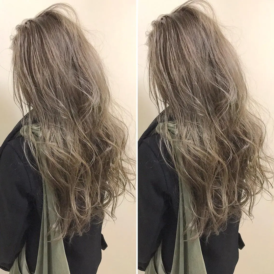 ロング カラー パーマ 髪質改善 Daisukiのヘアスタイル