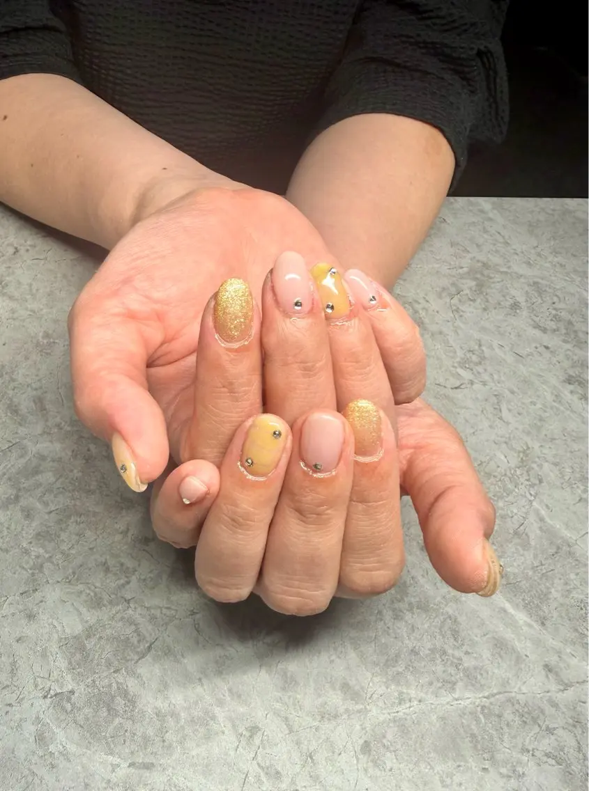 ネイル ハンドネイル IROHA NAIL 美優のネイルデザイン