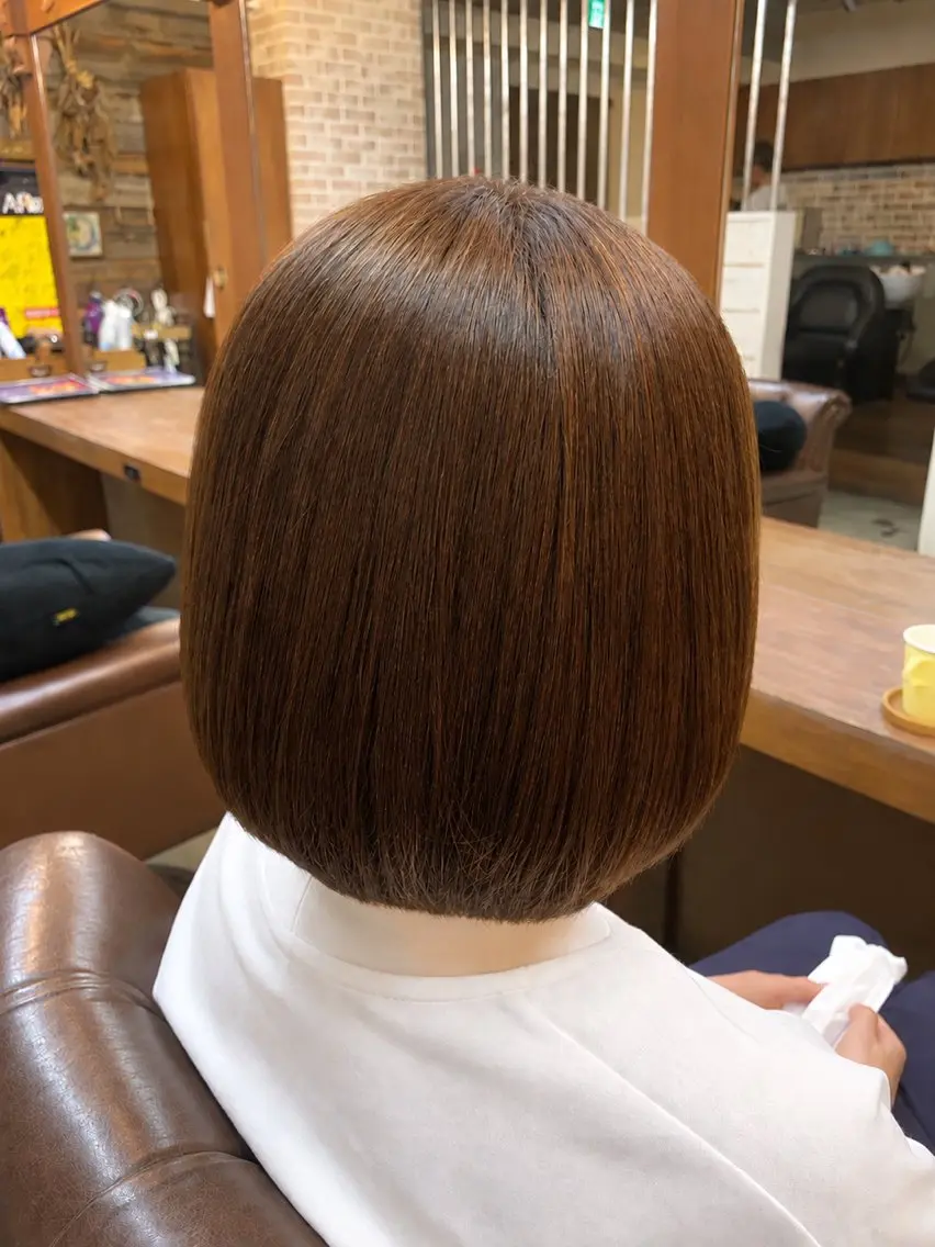ミディアム ヘッドスパ 山士家 慈葉のヘアスタイル