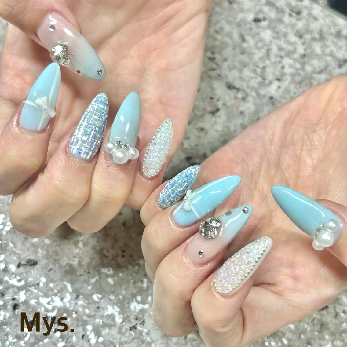 ネイル ハンドネイル Mys. 三上紗紀のネイルデザイン
