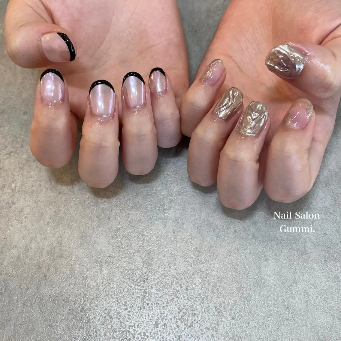 ネイル フレンチネイル Nail Salon Gummi.のネイルデザイン