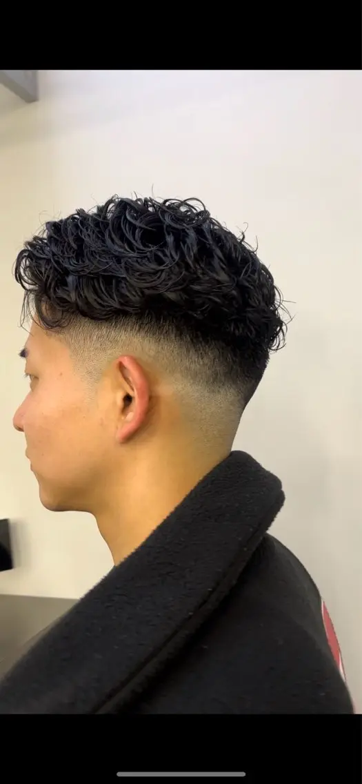 パーマ メンズ メンズパーマ 💈FADE &LINE安達のヘアスタイル