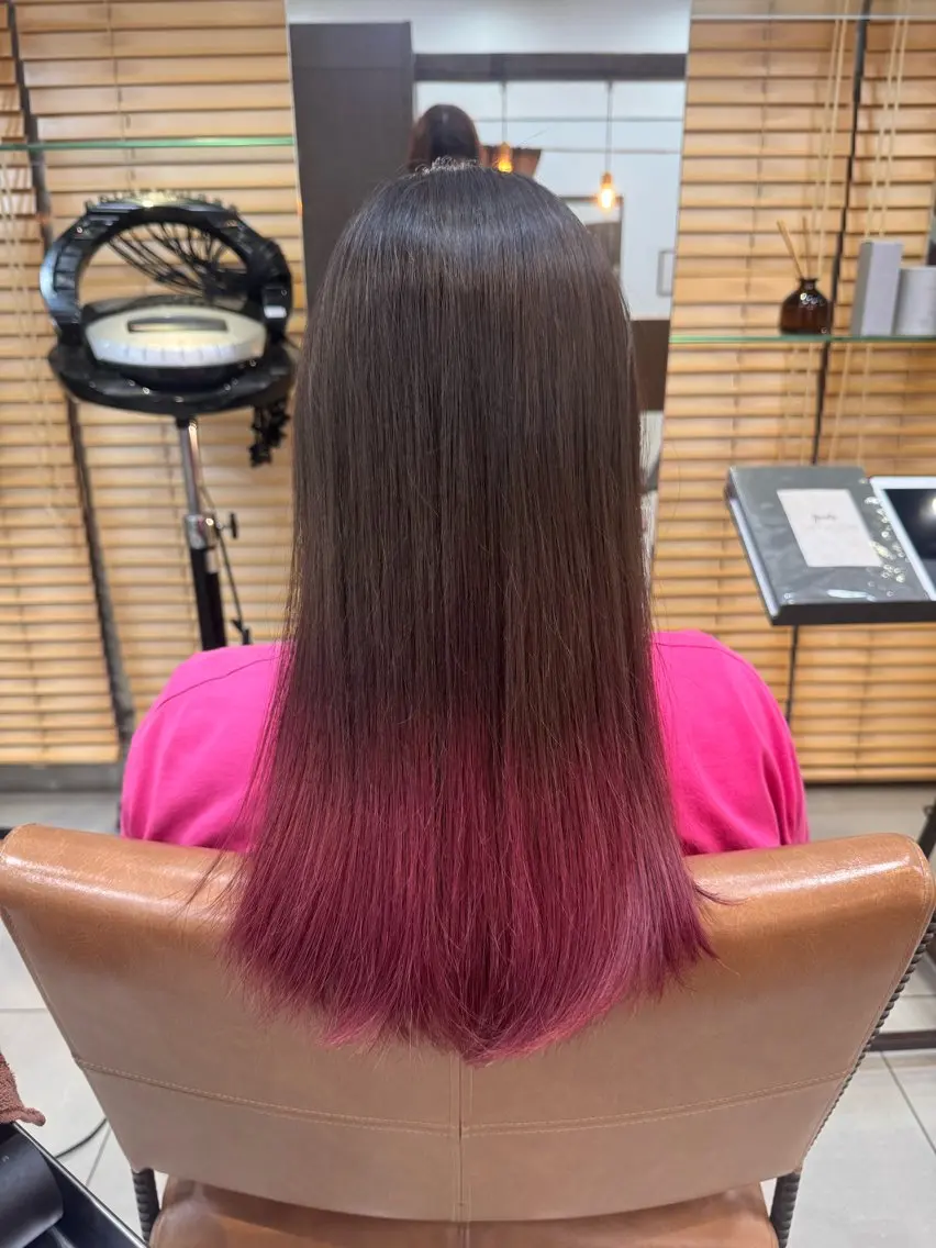 カラー ヘアカラー 坂元綾音 モデル募集中✨のヘアスタイル