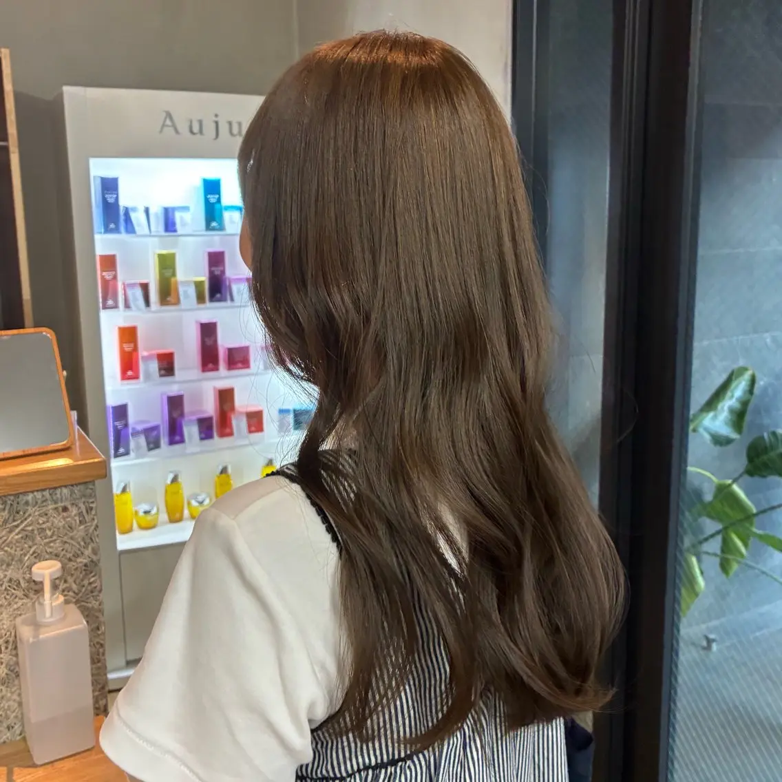 カラー ヘアカラー nanami🏷🤎 ベージュのヘアスタイル
