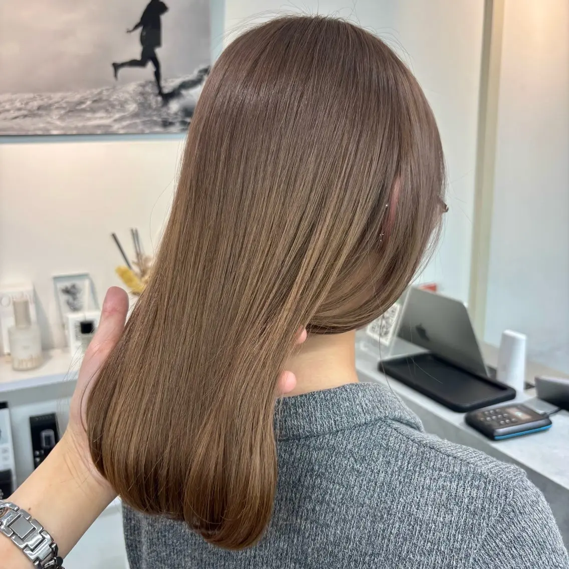 セミロング KILLA静岡 あやはのヘアスタイル