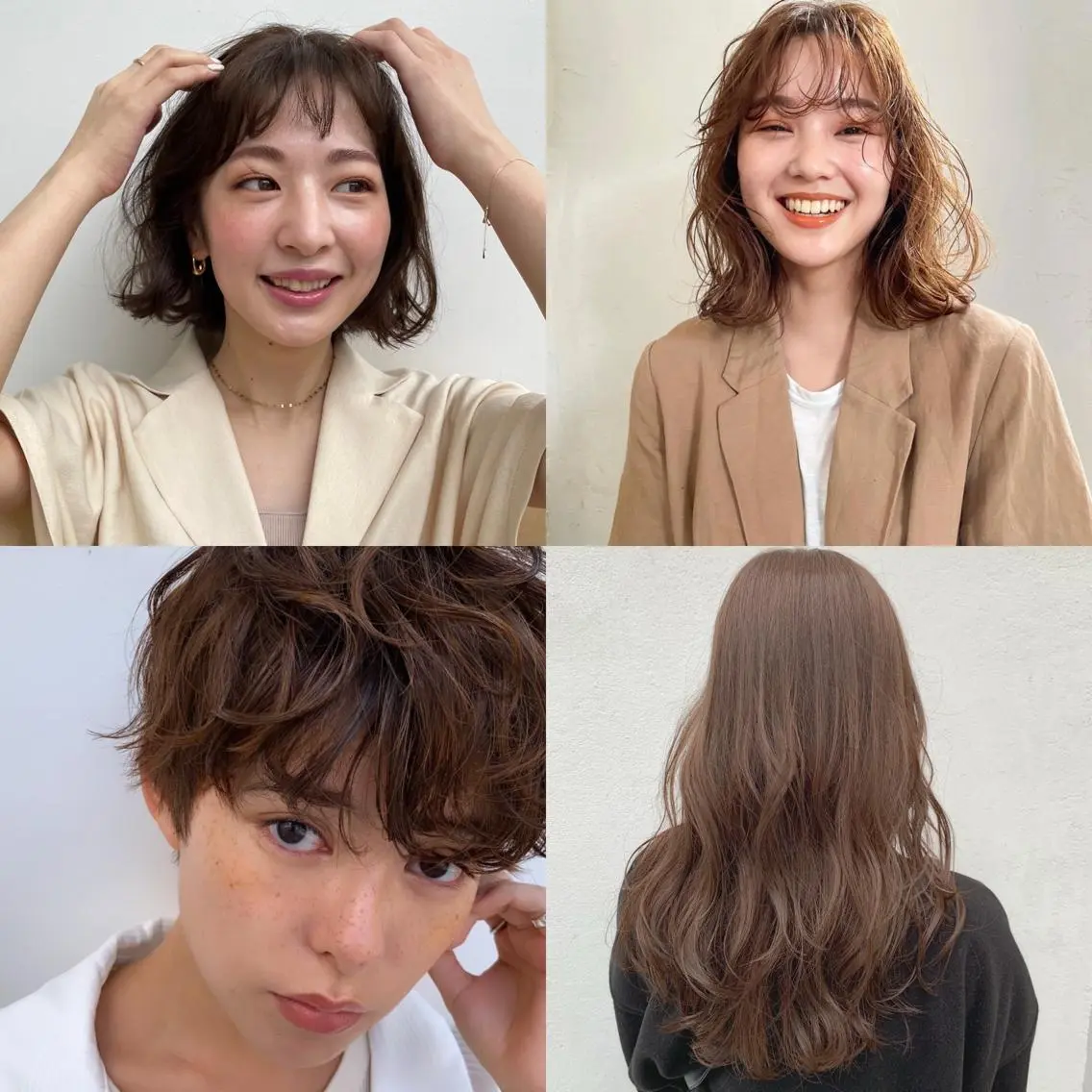ロング パーマ 大人レイヤー×艶髪 小久保　春暁のヘアスタイル