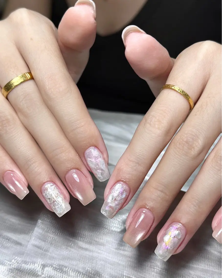 ネイル ハンドネイル MoonNail ユリ🌸のネイルデザイン