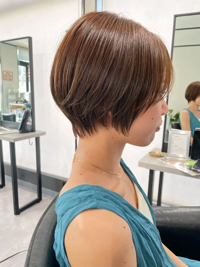 ショート カット 町田 光瑠のヘアスタイル