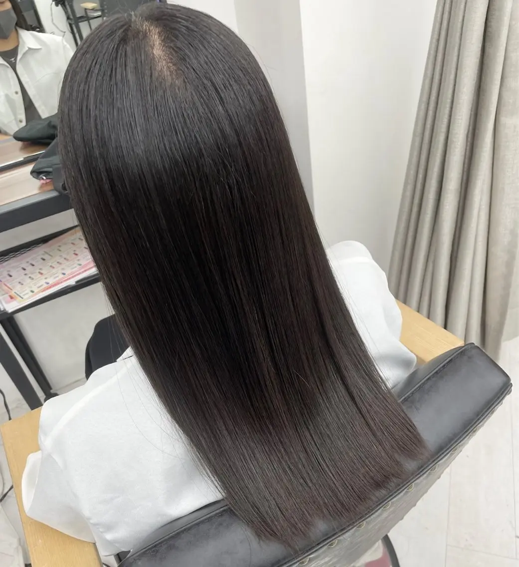 ショート カラー パーマ ヘアアレンジ メンズ mona/ ストレートスタイル✨のヘアスタイル