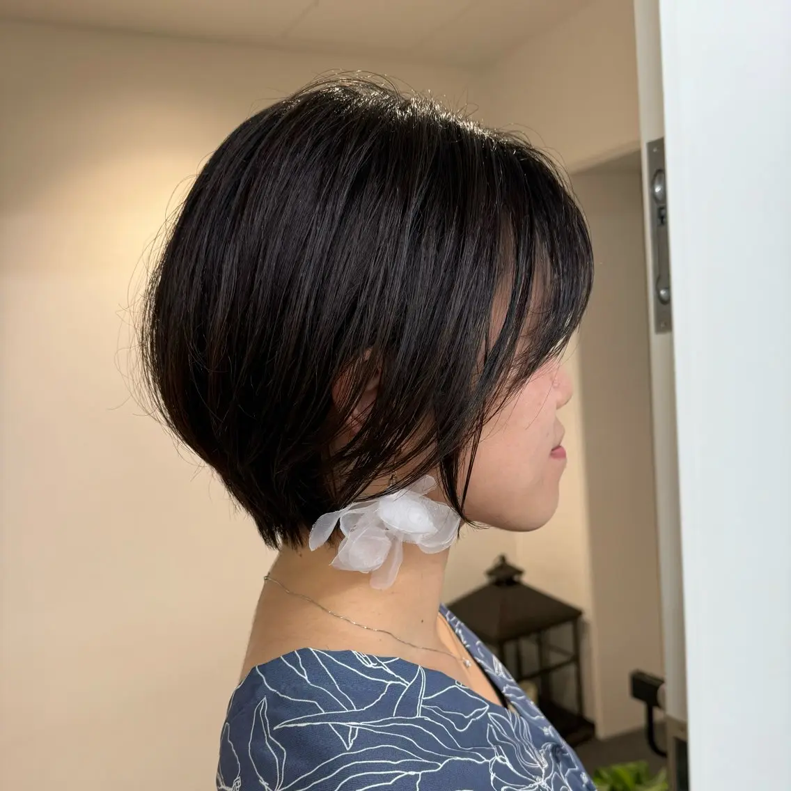 ショート カット ヘアカラー トリートメント miwa/ボブパーマ /モードボブのヘアスタイル