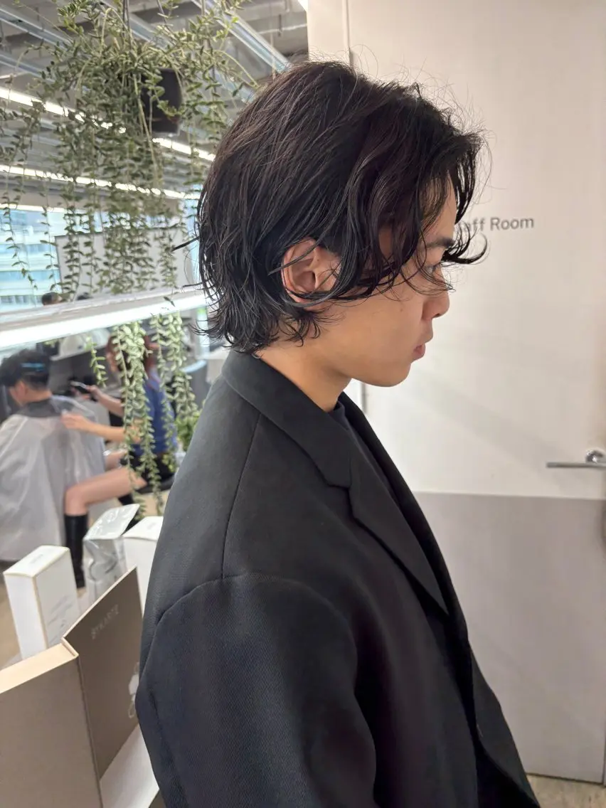メンズ フジイ トワのヘアスタイル
