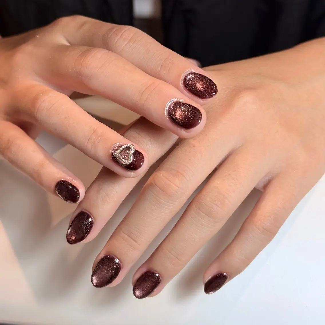 ネイル アートネイル チークネイル フレンチネイル グラデーション キラキラネイル ハンドネイル Risa_ Nailのネイルデザイン