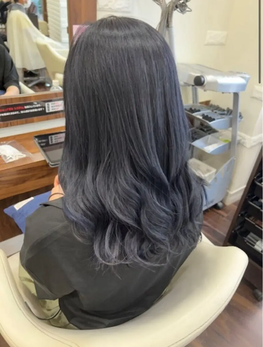 ロング カット ヘアカラー 小林 政宗のヘアスタイル