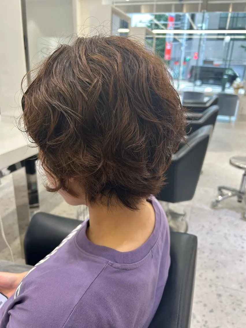 ショート カット earth天童店 Kurumiのヘアスタイル