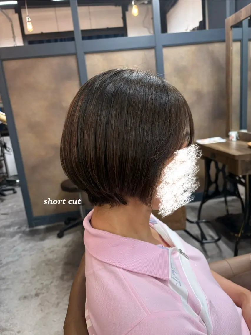 ショート カット 🫧透明感カラー 槇野🫧のヘアスタイル