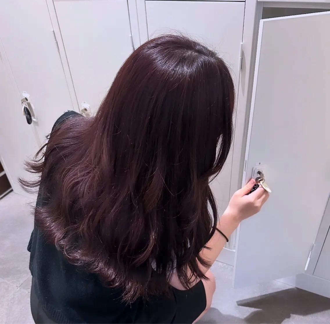 ロング 折見 千花のヘアスタイル