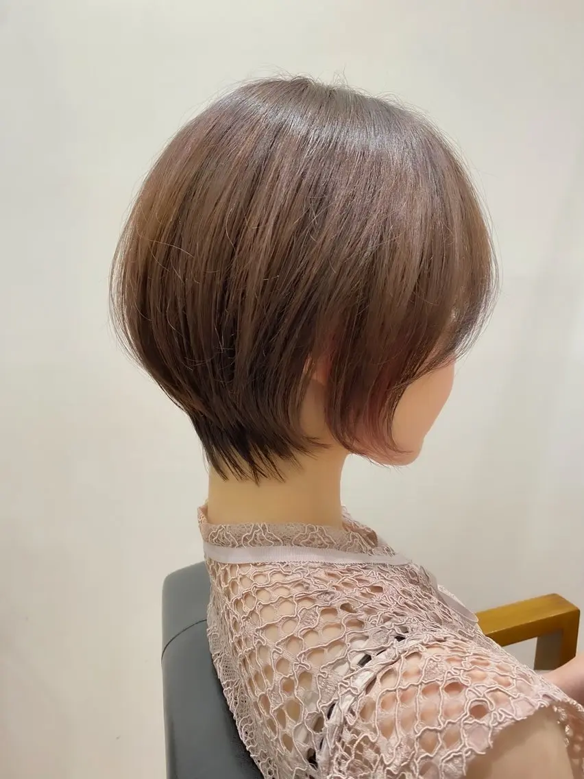 ショート ショートボブ ボブ ショートヘア 宮腰一磨 ・ショート・ボブ🌿のヘアスタイル