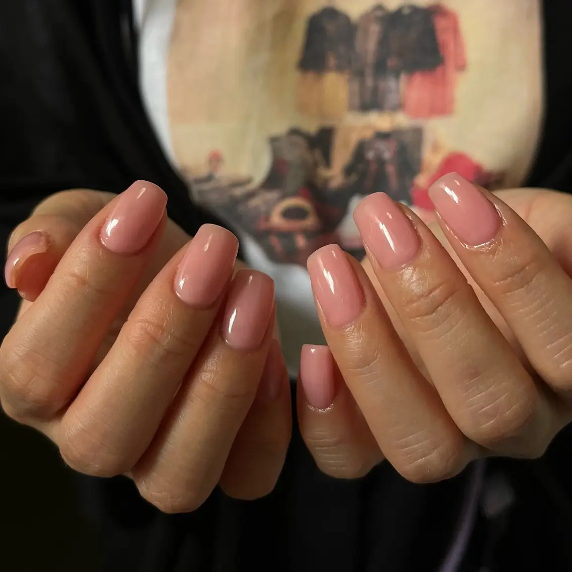 ネイル グリーン ピンク ハンドネイル vegh. nail/阿波座のネイルデザイン